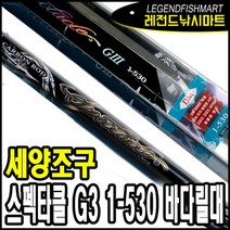 세양 스펙타클 G3 1-530 바다릴대 세양낚시대 이소대, 스크류시트 1-530