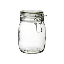 [이케아] KORKEN 코르켄 보관용기1L/밀폐용기/유리병/조미료통/보관함, 상세 설명 참조, 색상:유리_302.135.47
