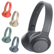 소니 hear on 2 Mini Wireless 블루투스헤드폰, 문릿 블루, WH-H800