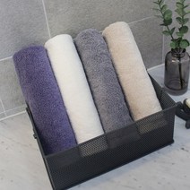 송월타월 160g 40수 송월무지(10매), 보라, 1세트