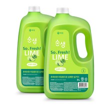 순샘 라임 주방세제, 3L, 2개