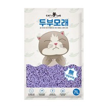 캣츠로그 두부모래 라벤더향 7L 고양이 모래, 3개, 라벤더