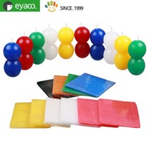 만지락/이야코 캐릭터 눈사람 양초만들기세트10인용