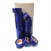 소유 컷팅 산업용 보호테이프 청랩 100mmX150M 청색 20개, 20롤