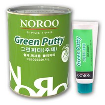노루페인트 그린퍼티 1L 철재 목재용 폴리퍼티