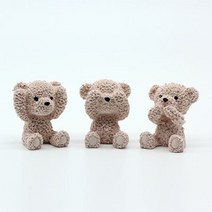 수제몰드 눈가린곰돌이 입가린곰돌이 귀가린곰돌이(2D 3D)(선택) #곰돌이 #테디베어 #털곰돌이3종, 3D입가린