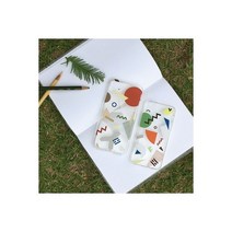 a peice of summer 젤리 케이스-세컨드모닝, 디자인선택:1.july(줄라이) / 기종선택:갤럭시s7, 상세 설명 참조