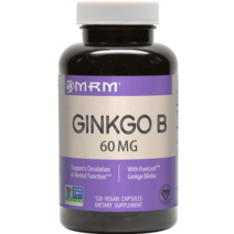 엠알엠 징코 B 60mg 비건 캡슐, 120개입, 1개