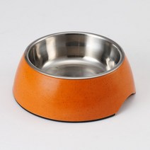 FC ONE 에프씨원 천연 밤무 대나무 스텐식기 24oz, 오렌지, 1개