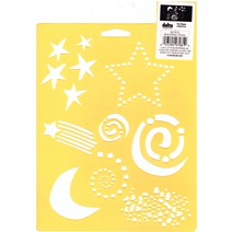 DELTA FUN SHAPES 스텐실도안, 1개