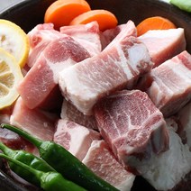 친환경팔도 보성녹차 먹인 한돈 찜갈비1kg(500gx2팩), 단품