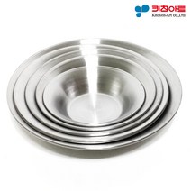 키친아트 일품 스텐 원형접시 5p, 1세트, 1호 + 2호 + 3호 + 4호 + 5호