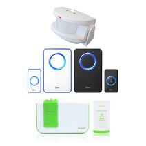 무선 LED 차임벨 초인종, 11_센서 전용 배터리, 1개