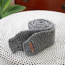러브컨츄리 심플 엣징 미니 목도리 만들기 뜨개질 DIY 패키지, 240 브라운, 1개