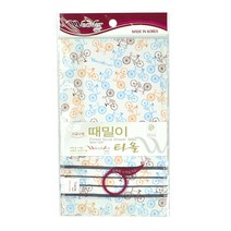 위버 고급 인견 나염 때밀이 타올 10P묶음, 10개입, 1개