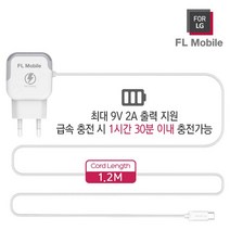 FL Mobile 갤럭시S7엣지 5핀 일체형 고속충전기