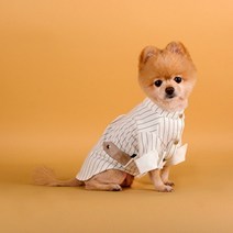 튤립 볼륨 차이나 셔츠-다솜, 네이비