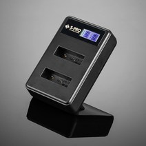 소니 NP-FW50 LCD 듀얼충전기 A6400/A5100/A6500