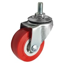 PVC 적색 볼트 캐스터 2인치 회전 (10mm)