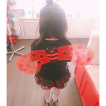 바람난풍선 레이디벅스 날개+머리띠+봉 세트