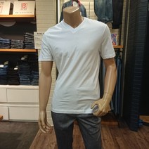 뱅뱅 7 900원 남녀공용 브이넥 기본면T 반팔 티셔츠