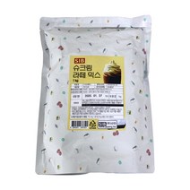 이홈베이킹 슈크림라떼믹스1kg, 단품