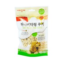 허니버터링 애견 쿠키 120g 비스켓, 요구르트, 3개
