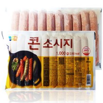소디프 콘 소시지 1000g, 4개