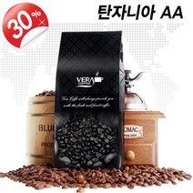 베라 원두커피 탄자니아_200g, 02.드립분쇄용, 없음