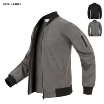 심플 블루종 집업 자켓