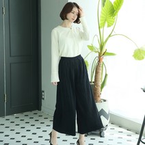 벨벳플리츠팬츠