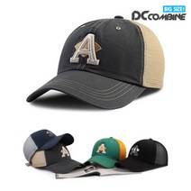 BIG_A메쉬볼캡 (큰모자/빅사이즈모자/야구모자/메쉬캡/메쉬캡모자/볼캡/군모/남자모자/남성모자/남자큰모자/남자야구모자/빅사이즈야구모자/빅사이즈/여자큰모자/여성큰모자/빅사이즈볼캡)