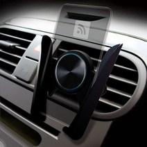 아우디A8 스마트폰거치대 자동차스마트폰거치대 송풍구스마트폰거치대 무중력핸드폰거치대 차량용, 1개, 다쓰베이더 블랙