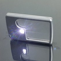 대진무역 led라이트 휴대용돋보기 확대경 효도선물 MG4B-3 포켓돋보기 슬라이드돋보기, 1개, LED돋보기MG4B-3