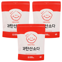 소다스쿨 산소계 표백제 과탄산소다, 5kg, 3개