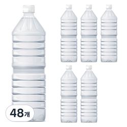 물하나 eco 생수 무라벨, 48개, 1L