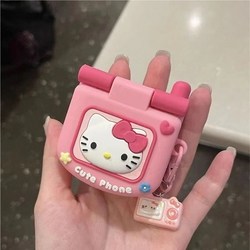 이호무 헬로키티 에어팟 케이스 손거울 키링