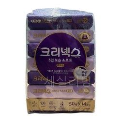 [코스트코]크리넥스 휴대용 티슈 3겹 50매, 1개, 14개입
