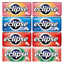 마즈 이클립스 캔디 피치2P+페퍼2P+스트로베리2P+워터멜론2P (총8개입), 8개, 34g