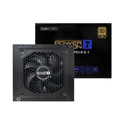 (스카이디지탈) 파워스테이션7 80PLUS GOLD 풀모듈러 ATX3.1 블랙 PS7-CSZ1000V5 (1000W)