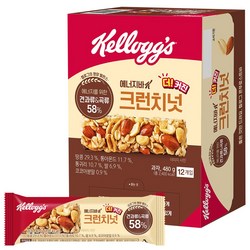 켈로그 에너지바K 크런치넛, 40g, 1개