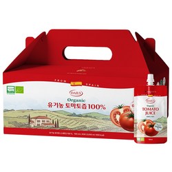 바이퀸 델리오 유기농 NFC 착즙 100% 레드 토마토 즙 주스, 30개, 100ml