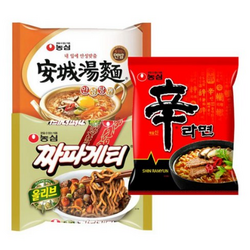 [농심]신라면 10봉+짜파게티10봉+안성탕면10봉 총30봉, 1개