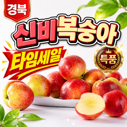 [특품] 산지직송 신비복숭아, 1박스, 1kg 대왕 로얄과
