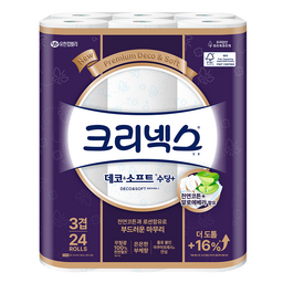 크리넥스 데코 앤 소프트 수딩플러스 화장지, 당신의 생활을 더 편리하게!