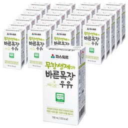 파스퇴르 무항생제 인증 바른목장 우유, 건강한 선택의 시작!