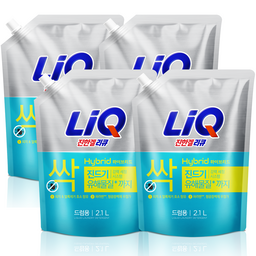 리큐 진한겔 하이브리드 드럼용 액상세제 리필, 세탁의 새로운 기준!