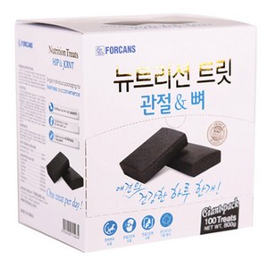 포켄스 강아지 뉴트리션 트릿 영양제, 100회분, 뼈/관절강화, 1개