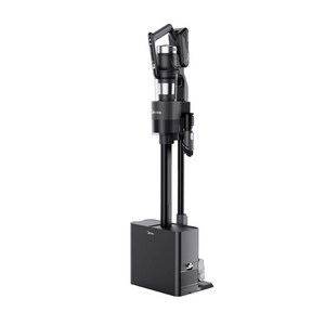 마이디어 자동 먼지비움 스테이션 무선청소기 + 추가 더스트백 MP08KRGY-DS, 블랙, MP08KRGY-DS