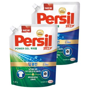 퍼실 파워젤 딥클린 플러스 드럼용 액상세제 리필